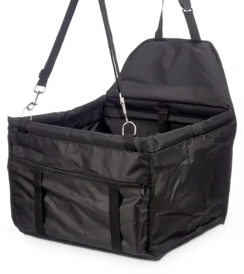 Productafbeelding van Well Transportbox voor huisdieren, 40 x 30 x 40 cm, zwart