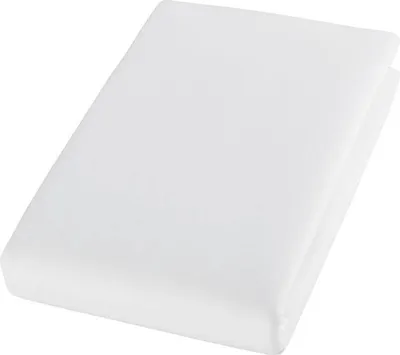 Produktbild von Cotonea Bio Spannbettlaken Jersey Steghöhe bis 18cm Farbe Weiß-003 Größe 140x200 cm