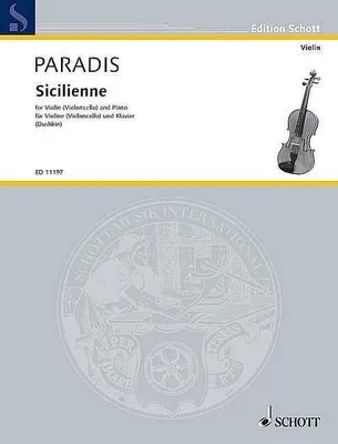 Produktbild von Siciliennefor violin and piano