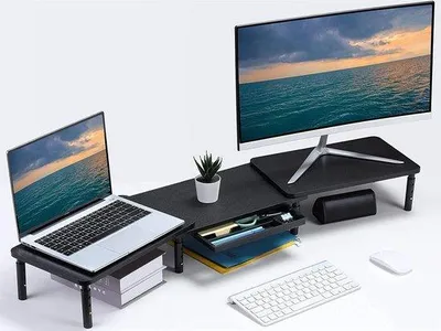 Zdjęcie produktu dla Podstawa pod monitor (czarna)
