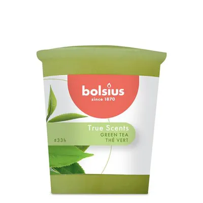 Obrázok produktu pre Votívna sviečka Bolsius Green Tea 53/45 mm