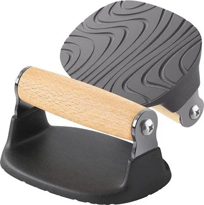 Productafbeelding van Famanu Push-up standaard met antislip handgrepen - 4 cm diameter, geschikt voor krachttraining en thuisgym