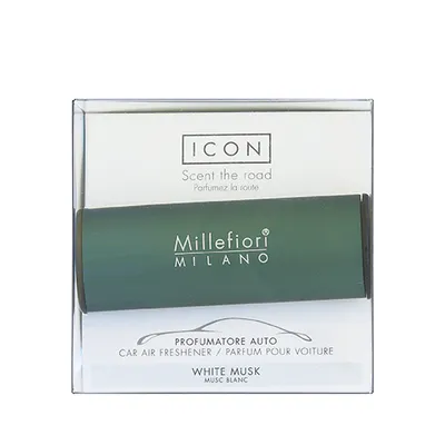 Immagine prodotto di Millefiori Icon Classic Muschio Bianco profumo auto verde