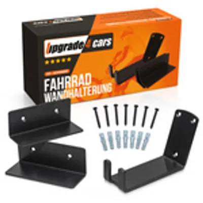 Produktbild von Fahrrad Wandhalterung Horizontal Rad Wandhalter Fahrradhalterung Wohnung Schwarz
