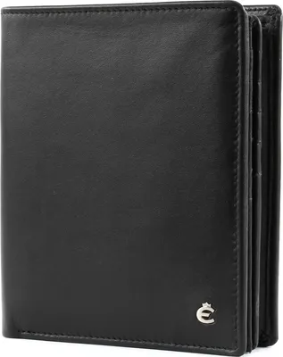 Immagine prodotto di Esquire Pelle portafoglio Harry RFID Wallet High Black nero