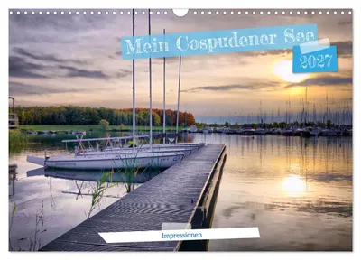 Produktbild von Mein Cospudener See (Wandkalender 2027 DIN A3 quer), CALVENDO Monatskalender