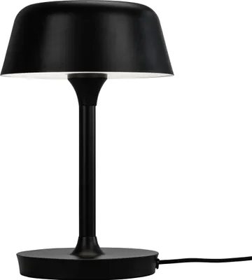 Produktbild von Tischlampe, Tischleuchte, Nachttischlampe, Schreibtischlampe, LED Leselampe, Valencia schwarz