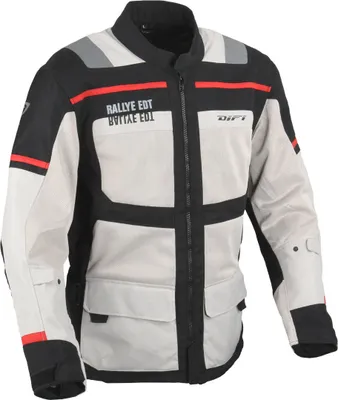 Produktbild von DIFI KALAHARI AIR Herren Meshjacke schwarz-hellgrau-rot M