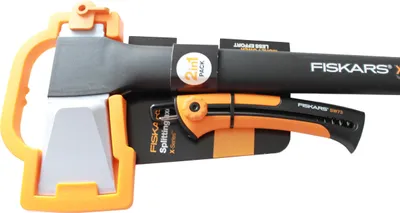 Produktbild von FISKARS Set Axt X25 + Säge SW73