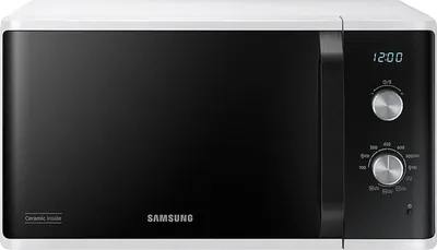 Produktbild von Samsung MG23K3614AW/EG - Arbeitsplatte - Kombi-Mikrowelle - 23 l - 800 W - Drehregler - Weiß