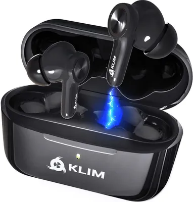 Produktbild von KLIM Pods - Bluetooth 5.0 Kopfhörer in Ear + Hohe Klangqualität + Hervorragende Isolierung + Leichte und schnelle Kopplung + Lang anhaltende Batterie 30 h + TWS-Sport Kopfhörer + In-Ear Ohrhörer