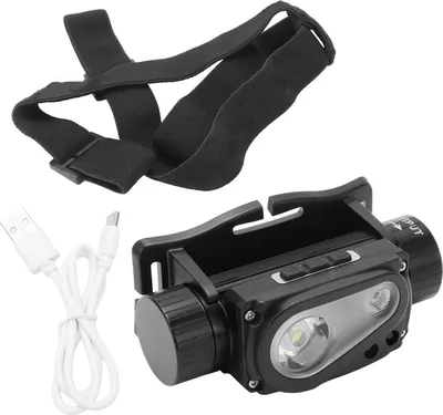 Obrázek produktu pro Čelovka LED dobíjecí indukční čelovka pro outdoorové kempování, běh, cyklistiku, rybaření