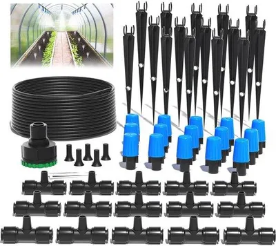 Produktbild von Famanu Bewässerungssystem 20m - DIY Tropfbewässerungskit für Pflanzen