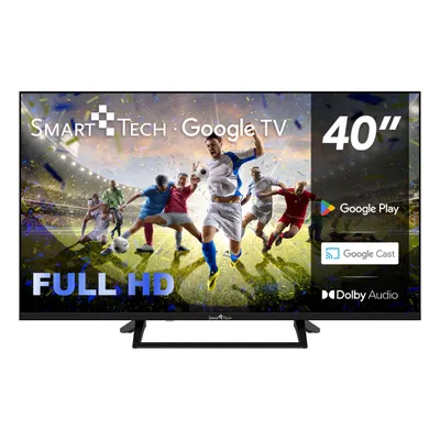 Produktbild von Smart Tech 40FG01V, TV LED FHD 40' (101 cm) Google Tv, 3xHDMI 2xUSB Store Mode, YouTube, Netflix, Amazon Prime Video, Disney+, TED, Spotify