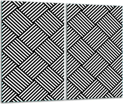 Obrázek produktu pro Kryt varné desky Skleněný kryt varné desky Splashback 60x52cm Mosaic