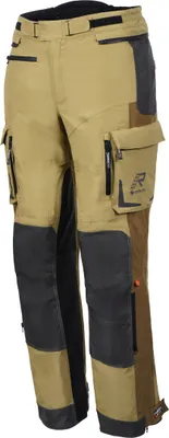 Zdjęcie produktu dla Wodoodporne tekstylne spodnie motocyklowe Rukka Ventu-R, khaki, 50