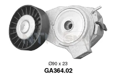 Produktbild von SNR GA364.02 Spannrolle Keilrippenriemen für SAAB 9-5 Kombi (YS3E) 9-5 (YS3E) 9-3 Cabriolet (YS3D) 9-3 (YS3D)