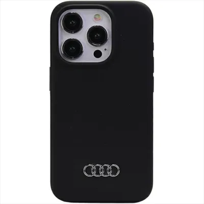 Obrázok produktu pre Audi Silikónové puzdro pre iPhone 15 Pro Black