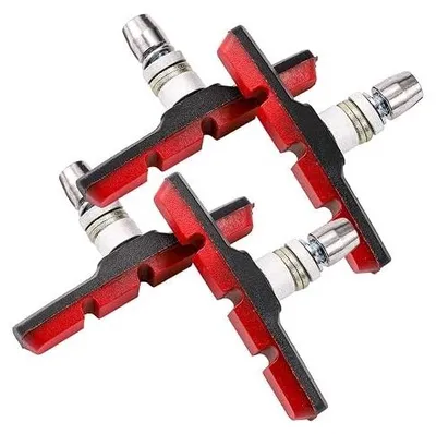 Zdjęcie produktu dla Klocki hamulcowe v brake rowerowe металowe 2 pary zestaw 70MM