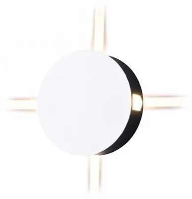 Immagine prodotto di V-TAC VT-706 Lampada LED 4W da parete rotondo bianco wall light bianco caldo 3000K IP65 - SKU 8213