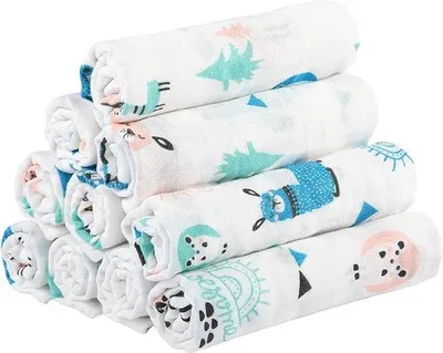 Produktbild von Baby Mousseline Tücher 10er Pack