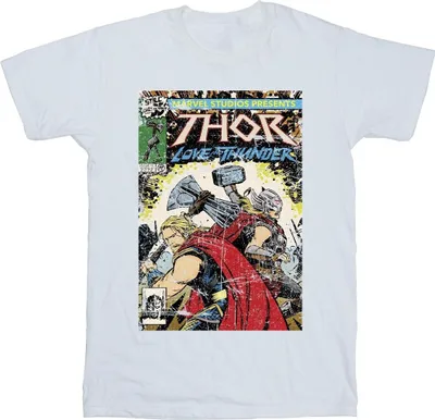 Produktbild von Marvel - "Love And Thunder" T-Shirt für Herren BI52163 (XXL) (Weiß)