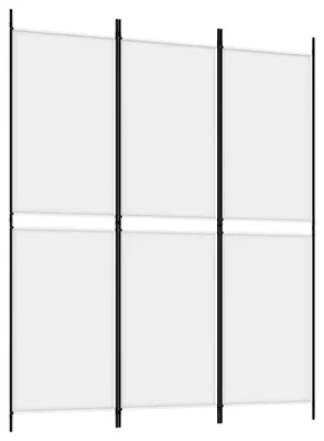 Produktbild von vidaXL 3-tlg. Paravent Weiß 150x180 cm Stoff