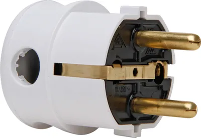 Produktbild von KOPP Schutzkontakt-Winkelstecker 178501006, cremeweiß