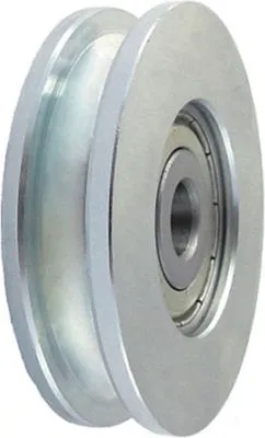 Produktbild von Seilrolle 59 mm fur Seil 8 mm Metallprofilrollen mit Lagerung d=59mm/8 (CM59/8L)