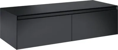 Produktbild von Jungborn Unterschrank DECEM BxHxT 120 x 31,9 cm x 45,8 cm Frontfarbe schwarz matt