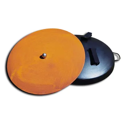Zdjęcie produktu dla Köhko Miska Ogniowa Ø 79 cm z Pokrywą 80 cm - Nóżki malowane antykorozyjnie - z nóżkami składanymi i zdejmowanymi