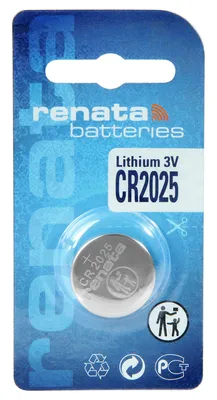 Produktbild von Renata Lithium Batterie, 3V , (Li/Mn02) CR1025 - CR2477