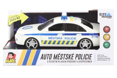 Image de Voiture de police municipale avec voix tchèque