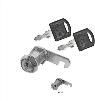 Two keys and two locks are shown on a white background.