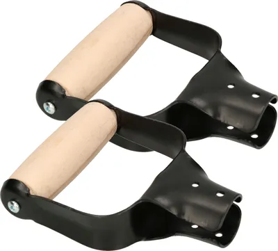 Obrázek produktu pro KOTARBAU® Sada 2 násad lopat D ze dřeva a kovu pro 33mm násadu
