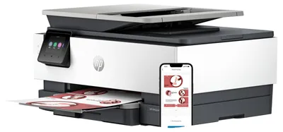 Produktbild von HP OfficeJet Pro 8132e Wireless All-in-One Farbe Drucker, Instant Ink; Beidseitiger Druck, Thermal Inkjet, Farbdruck, 4800 x 1200 DPI, A4, Direktdruck, Grau
