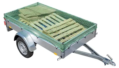 Produktbild von Anhängernetz mit elastischer Schnur