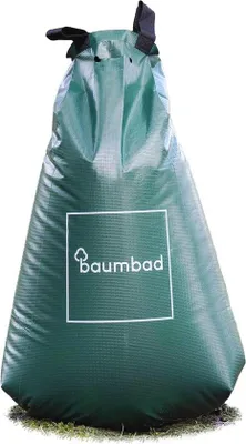 Image de Sac d'arrosage de haute qualité pour les arbres - résistant aux UV et écologique - 75 litres - Système flexible pour un arrosage efficace