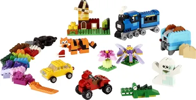 Produktbild von LEGO® 10696 - Średnie pudełko klocków Classic (484 elementy)
