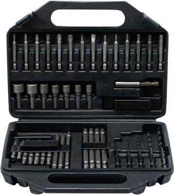 Produktbild von KRAFTMANN 759 Bohrmaschinen-Bitsatz, 6,3 (1/4), 42-tlg.