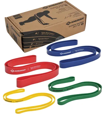 Produktbild von SUPER BANDS SET (4-teiliges Set Widerstandsbänder) in 1C Box