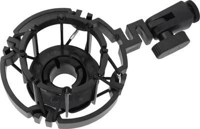 Image de Sxhlseller Montage de choc pour microphone pour AkgC2000 C3000 C4000 C214 C314 C414, support de microphone universel, amortisseur de choc pour microphone, r?duction du bruit, anti-vibration