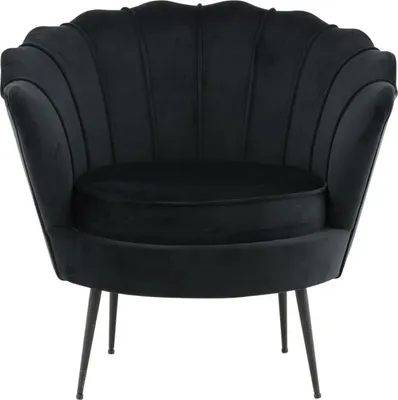 Produktbild von Nice Sessel Velour schwarz.