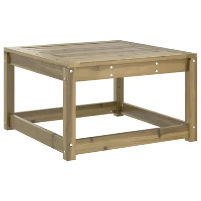Image de vidaXL Tabouret de jardin en pin imprégné