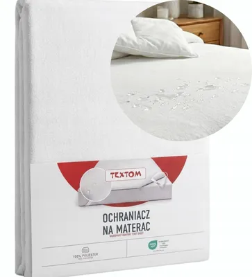 Produktbild von Textom Wasserdichter Matratzenschoner 90x200 cm Weiß