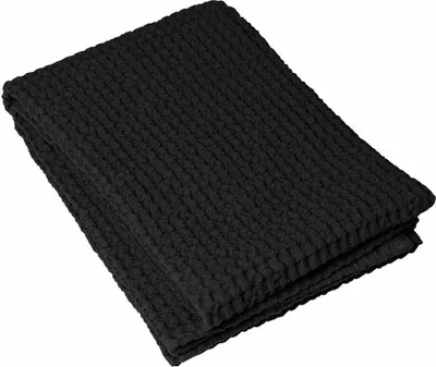 Produktbild von Blomus Badetuch Caro, Handtuch, Duschtuch, Baumwolle, Black, 70 x 140 cm, 66307