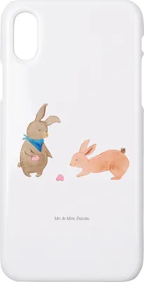 Produktbild von Mr. & Mrs. Panda Iphone 10 Handyhülle Hasen Muschel - Weiß - Geschenk, Hülle, Muscheln, Ferien, Urlaub, X, Muttertag, Cover, Handy, Beste Freundin, Strand