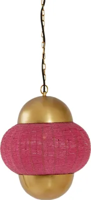 Immagine prodotto di Light & Living - lampada a sospensione - Cetara - rosa - metallo - E27 - 2983389