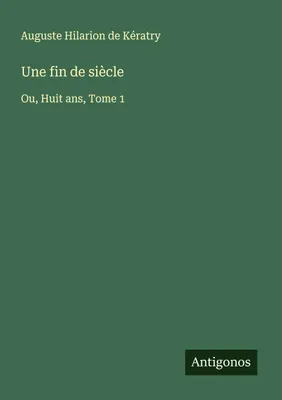 Produktbild von Une fin de siècle