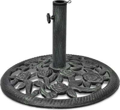 Produktbild von Eleganten-Stil Sonnenschirmständer Gusseisen 12 kg 48 cm DE55096